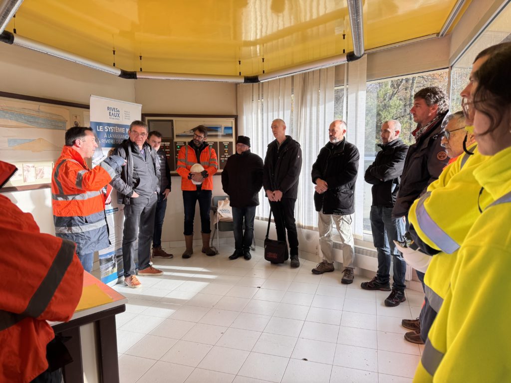 Visite de la centrale de Puydarrieux, gérée par Rives & Eaux du Sud-Ouest, lors de la journée d'HYDROmeeting à Tarbes