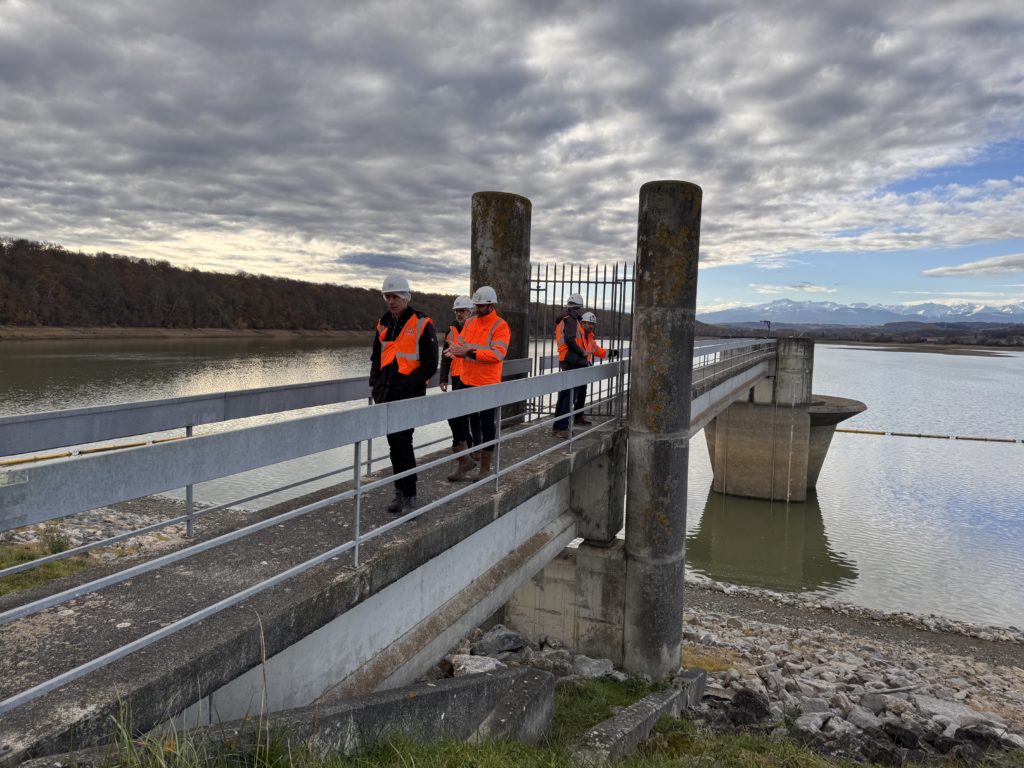 Visite de la centrale de Puydarrieux, gérée par Rives & Eaux du Sud-Ouest, lors de la journée d'HYDROmeeting à Tarbes