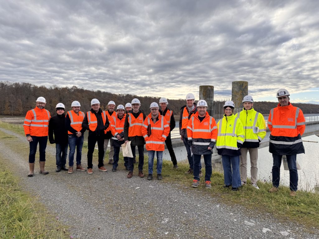 Visite de la centrale de Puydarrieux, gérée par Rives & Eaux du Sud-Ouest, lors de la journée d'HYDROmeeting à Tarbes