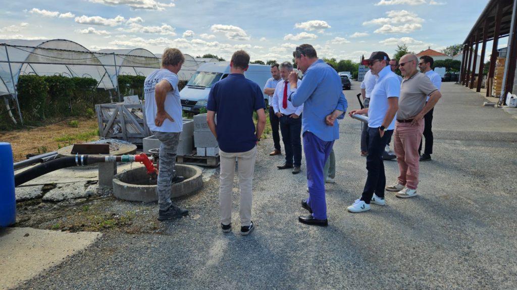 Visite délégation Nouvelle-Aquitaine sur le système Neste géré par Rives & Eaux