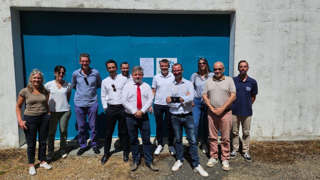 Visite délégation Nouvelle-Aquitaine sur le système Neste géré par Rives & Eaux