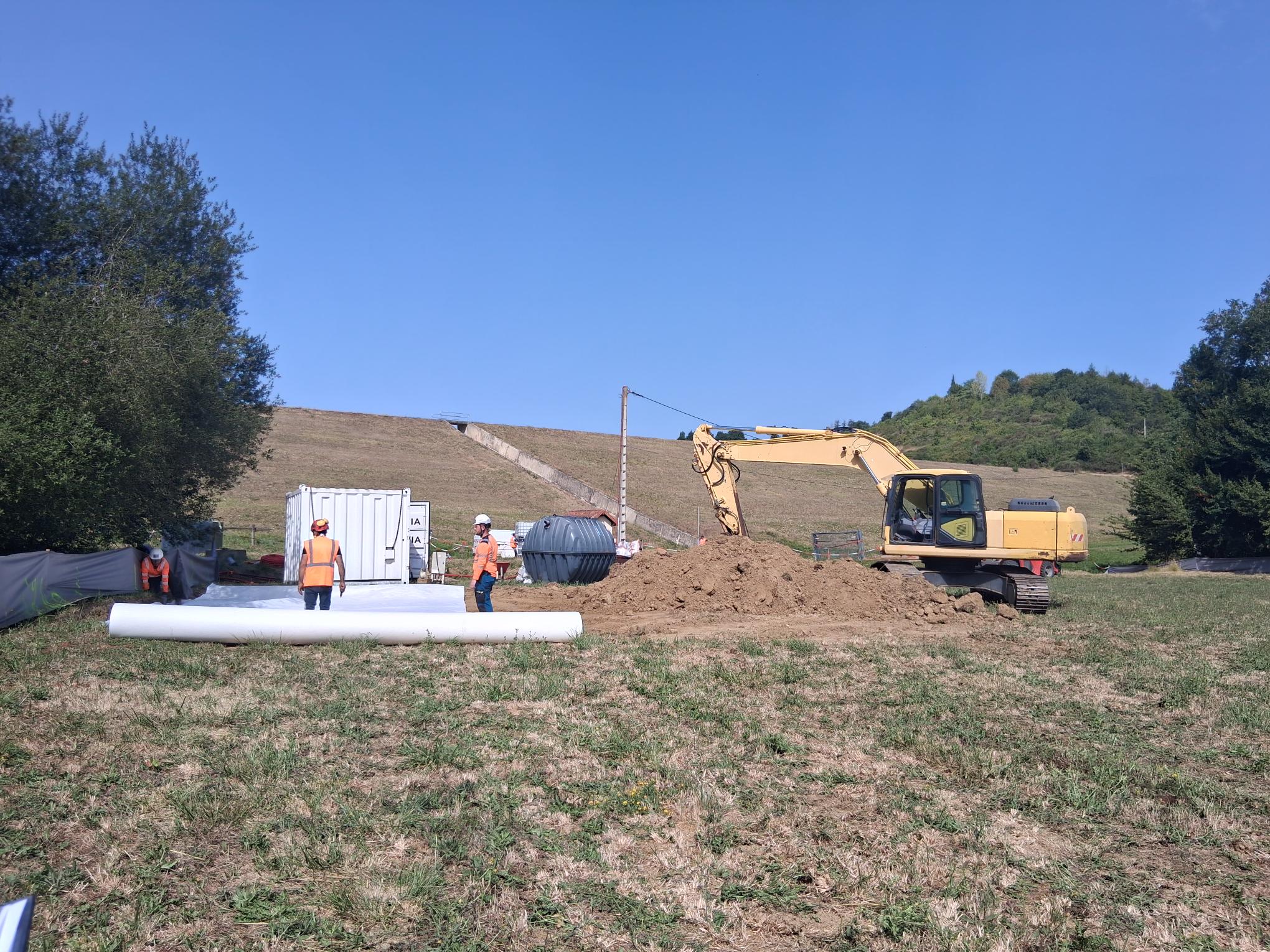 image de l'article Barrage de Saint-Frajou : travaux de mise en conformité en cours